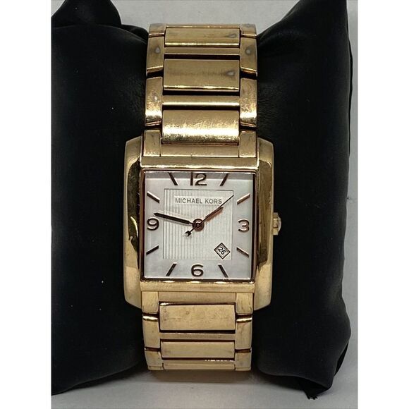 Michael Kors MK3374 Women's Gold Stainless Steel Analog Dial Quartz Watch OP725 - Picture 3 of 12